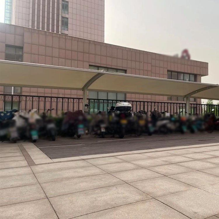 成都膜结构电动车棚